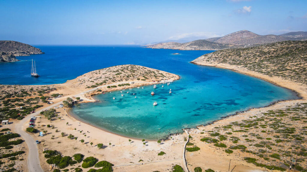 panorama beachveiw of Kalotaritissa Bay