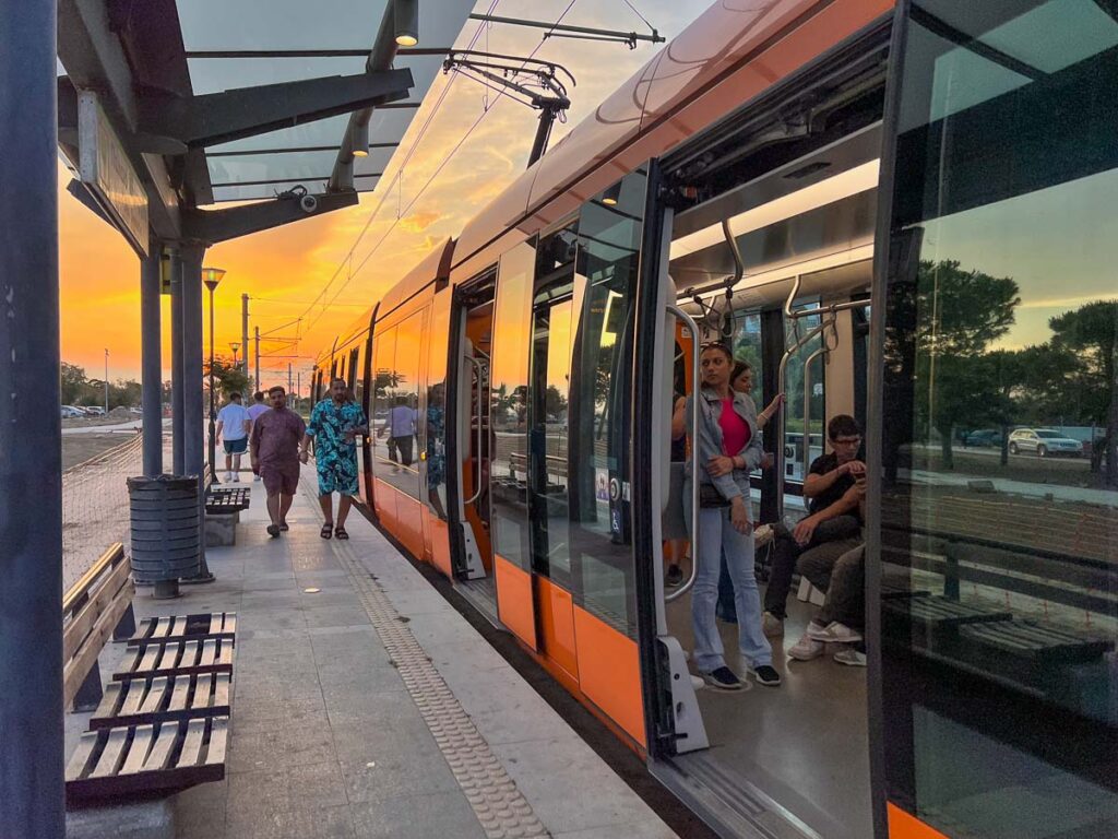 athens public transportation tram 