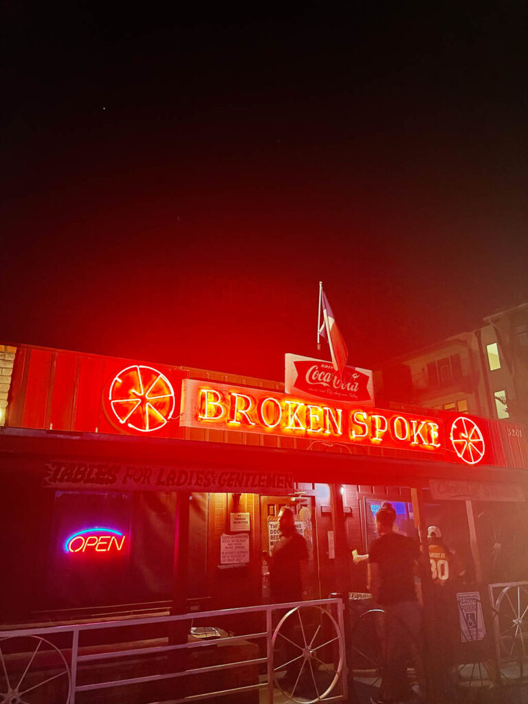 The Broken Spoke dance hall a fun indoor activity in Austin for adults