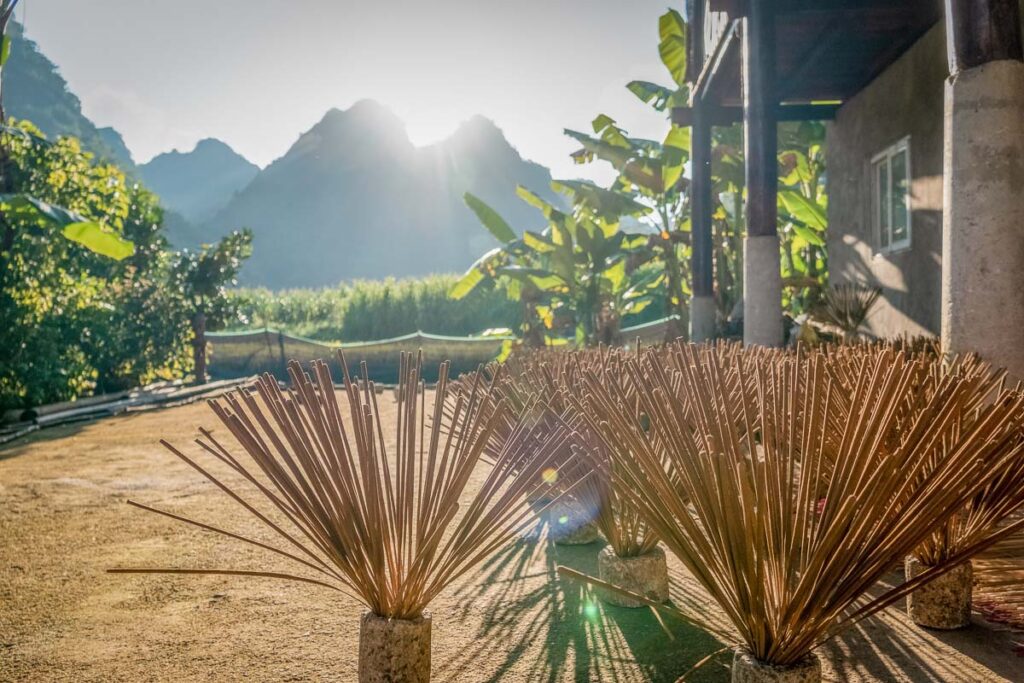 phia phat incense village, one of the most unique handicraft villages