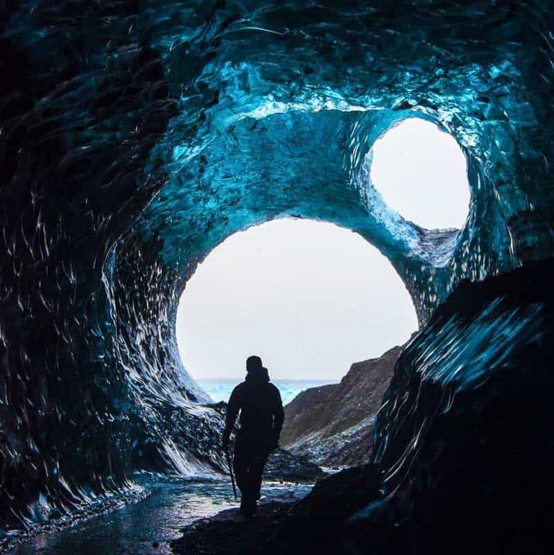 go to an ice cave, crazy bucket list idea