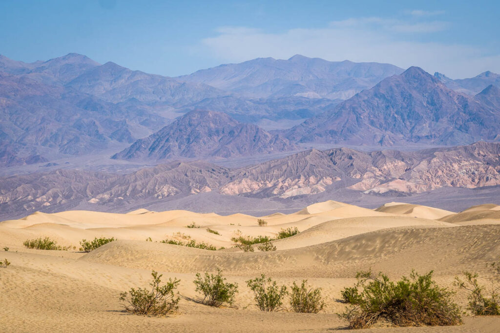 death valley extreme landscape on a tour from las vegas