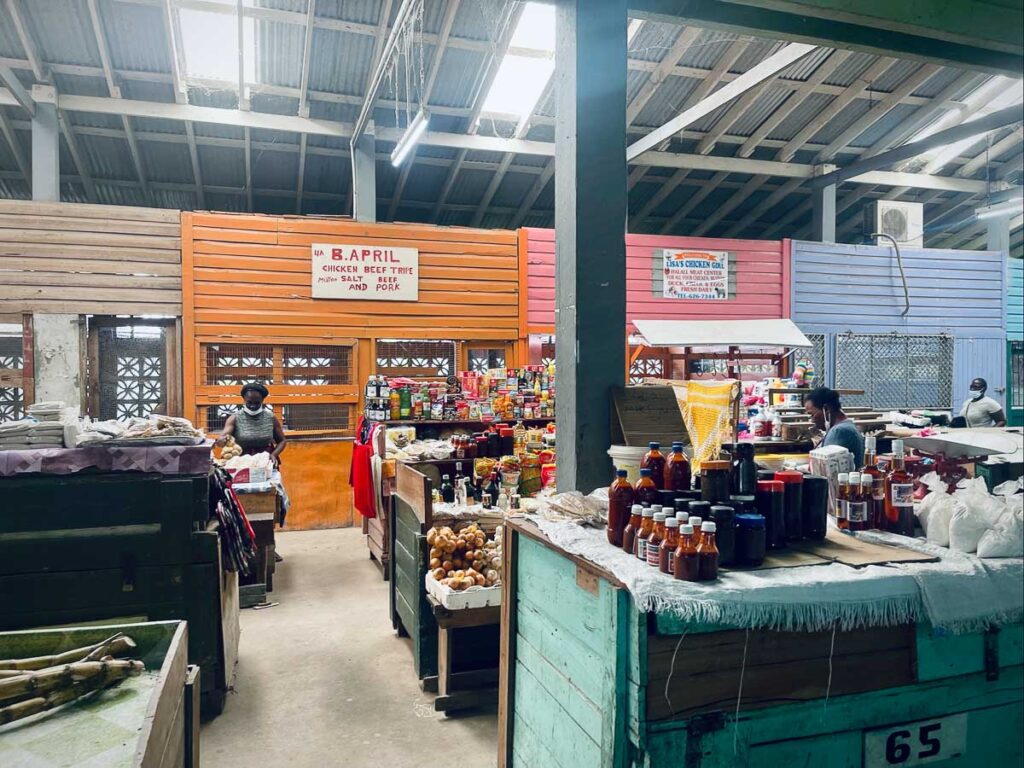 market in berbice guyana