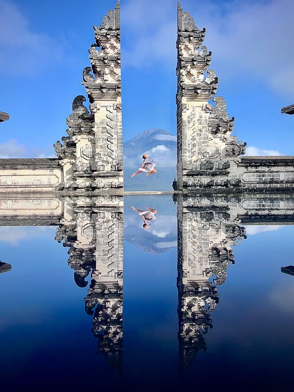 Nomadicated lempuyang temple, one of the best things to do in east bali