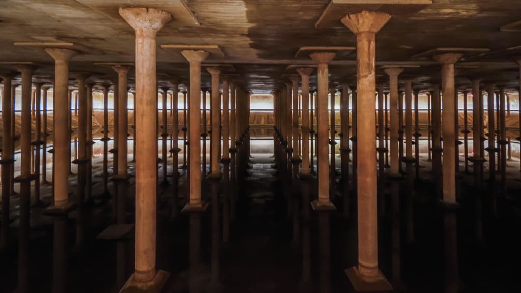 Cistern Tours in the Houston Underground