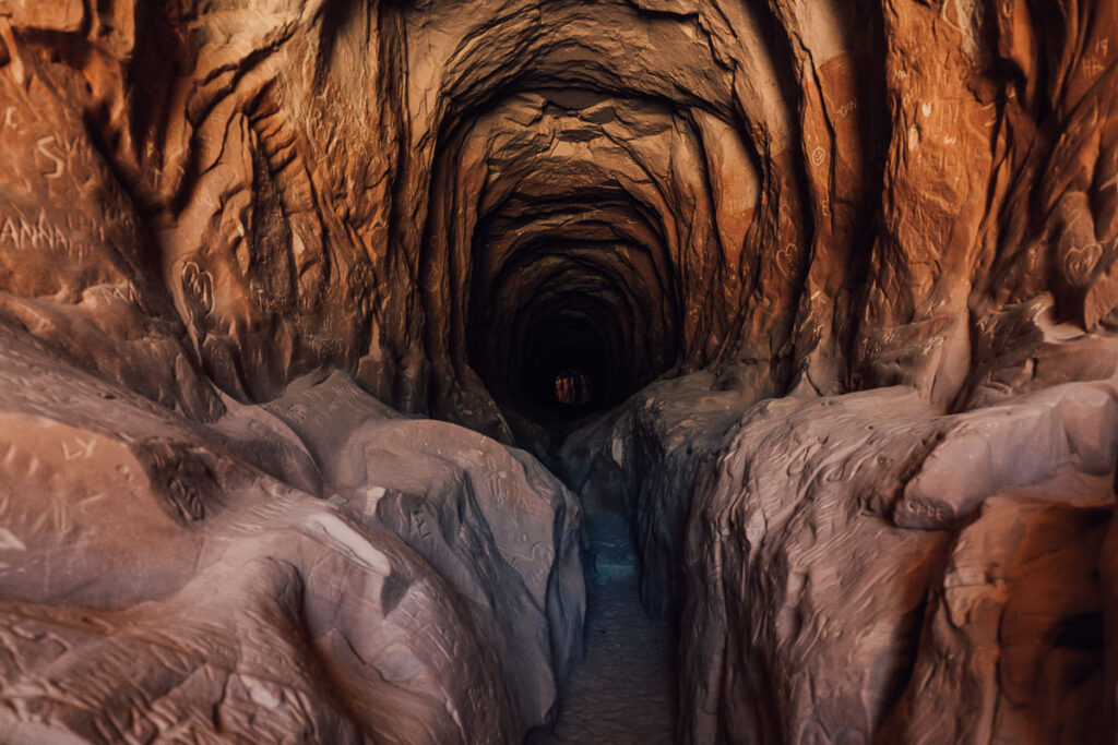 Belly of the dragon hike near kanab utah