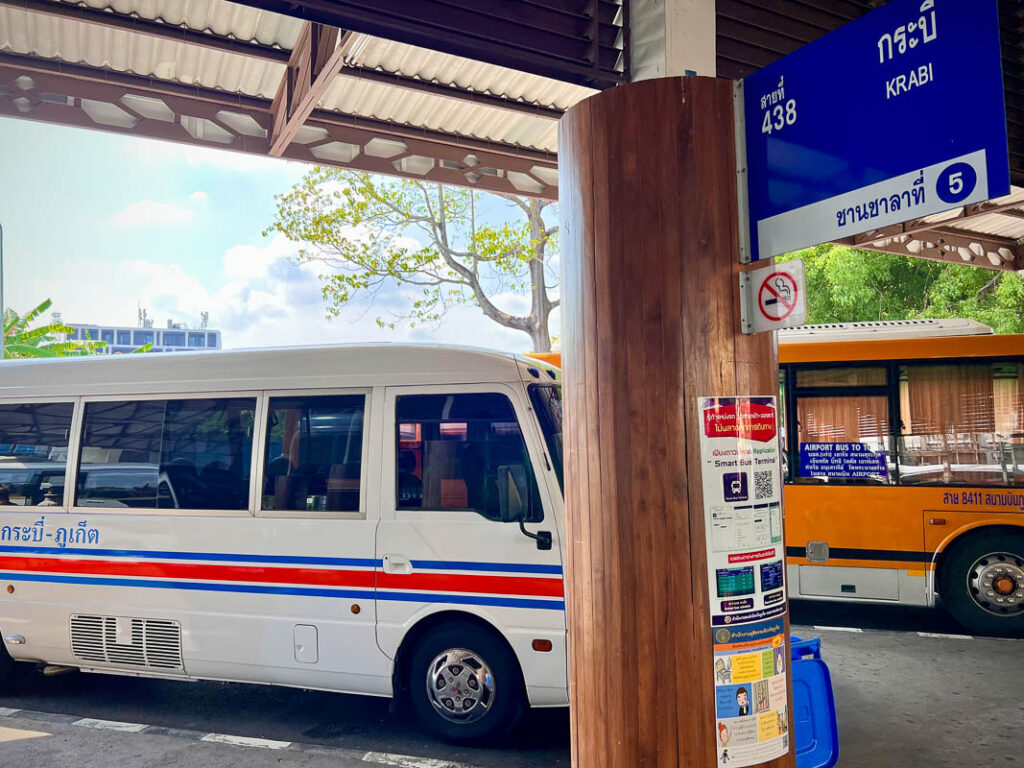 phuket to krabi bus station gate