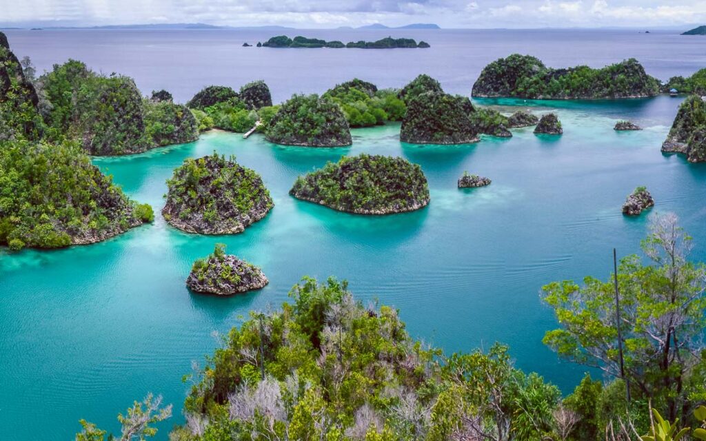 Painemo Island, Blue Lagoon, Raja Ampat, West Papua, Indonesia