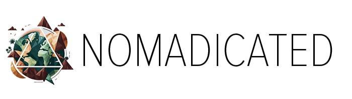 Nomadicated Logo with words