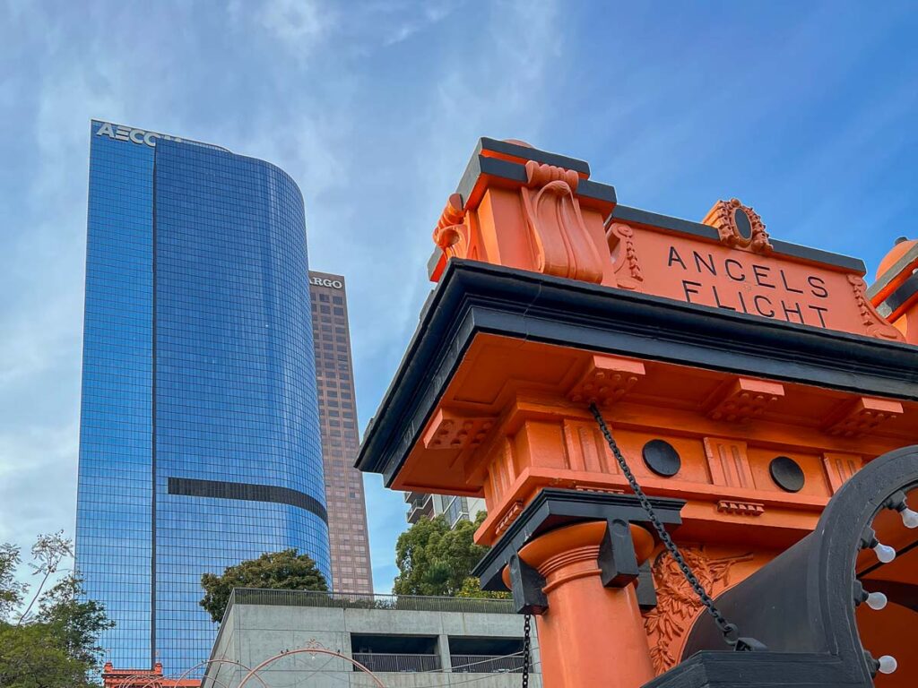 downtown la's angels landing