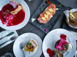 Beautiful platters of food in Los Angeles