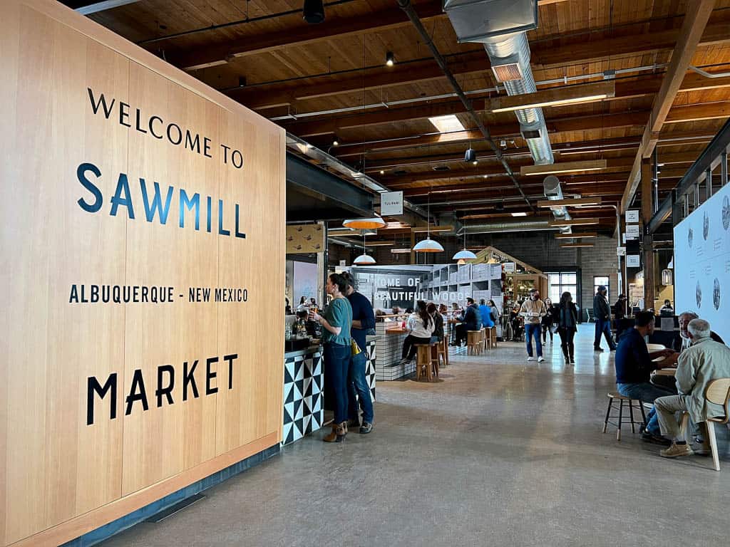 The Sawmill Market interior Albuquerque New Mexico