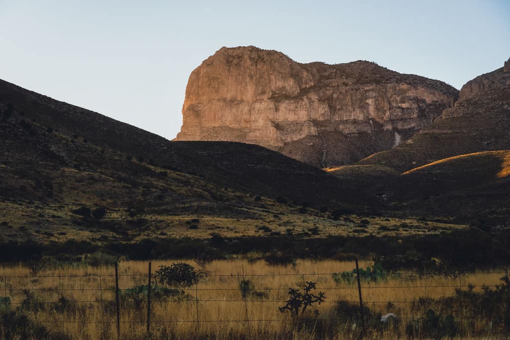 Guadalupe Peak at Guadalupe Mountains National Park