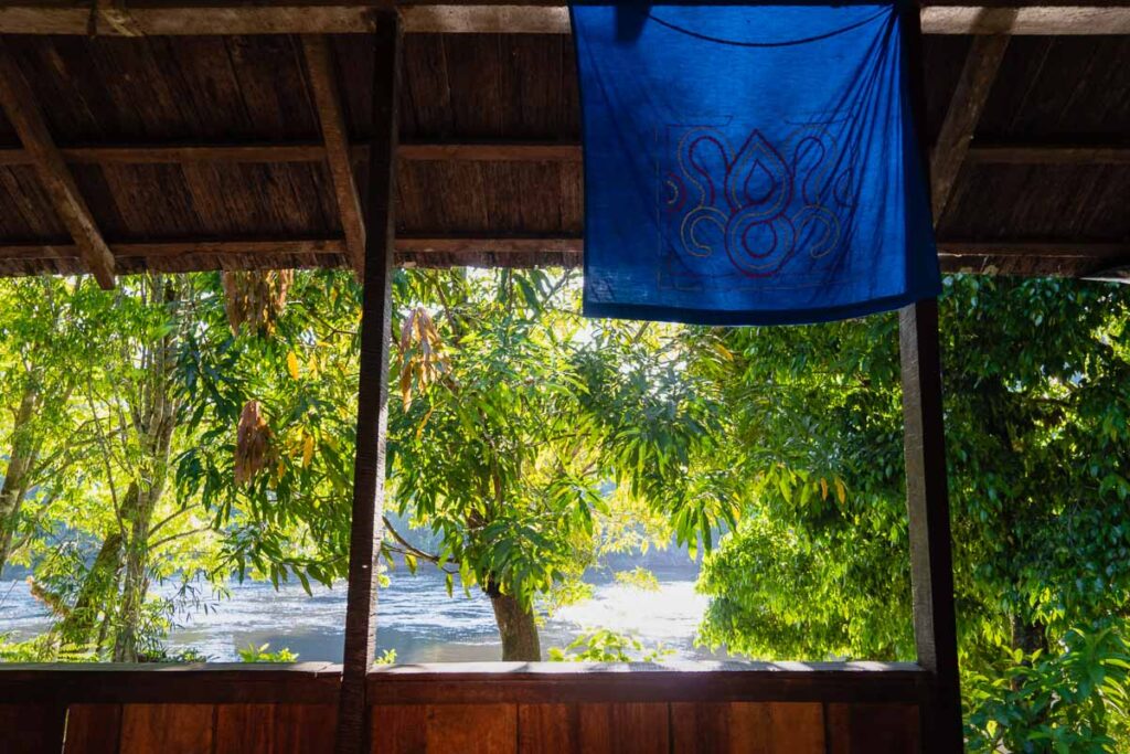 morning view of the suriname resort