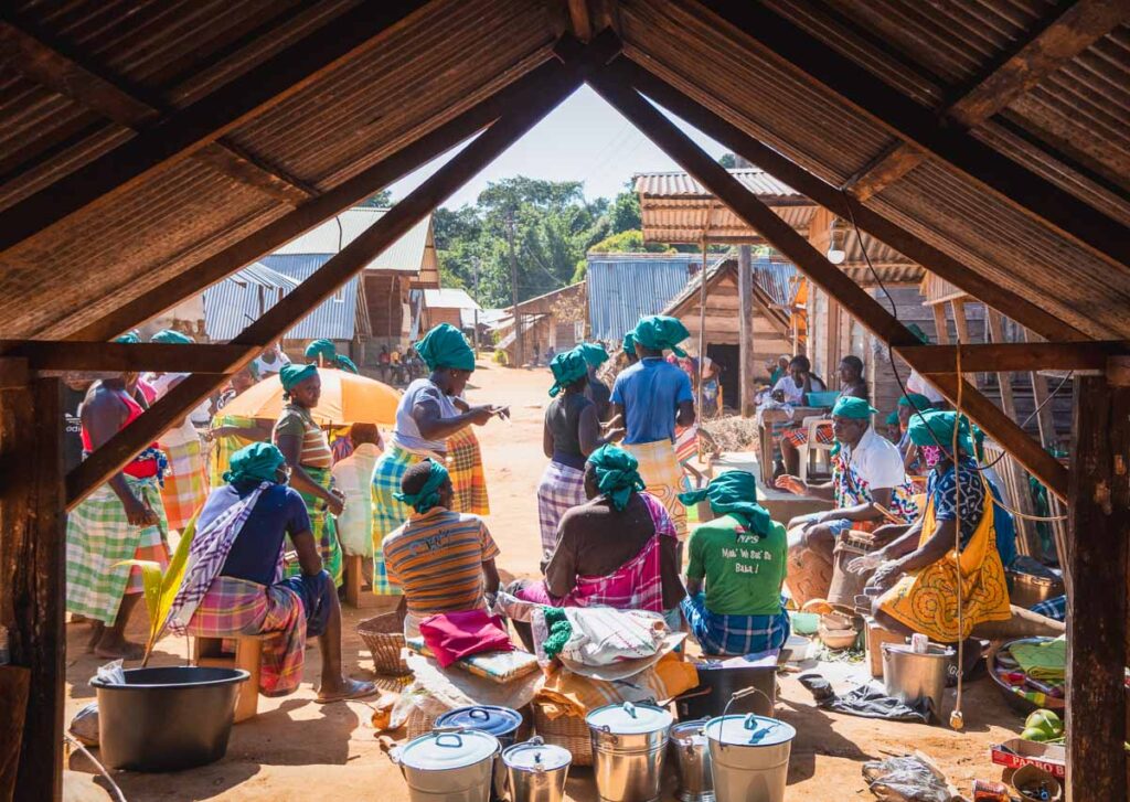 funeral ritual in a maroon village in the suriname interior