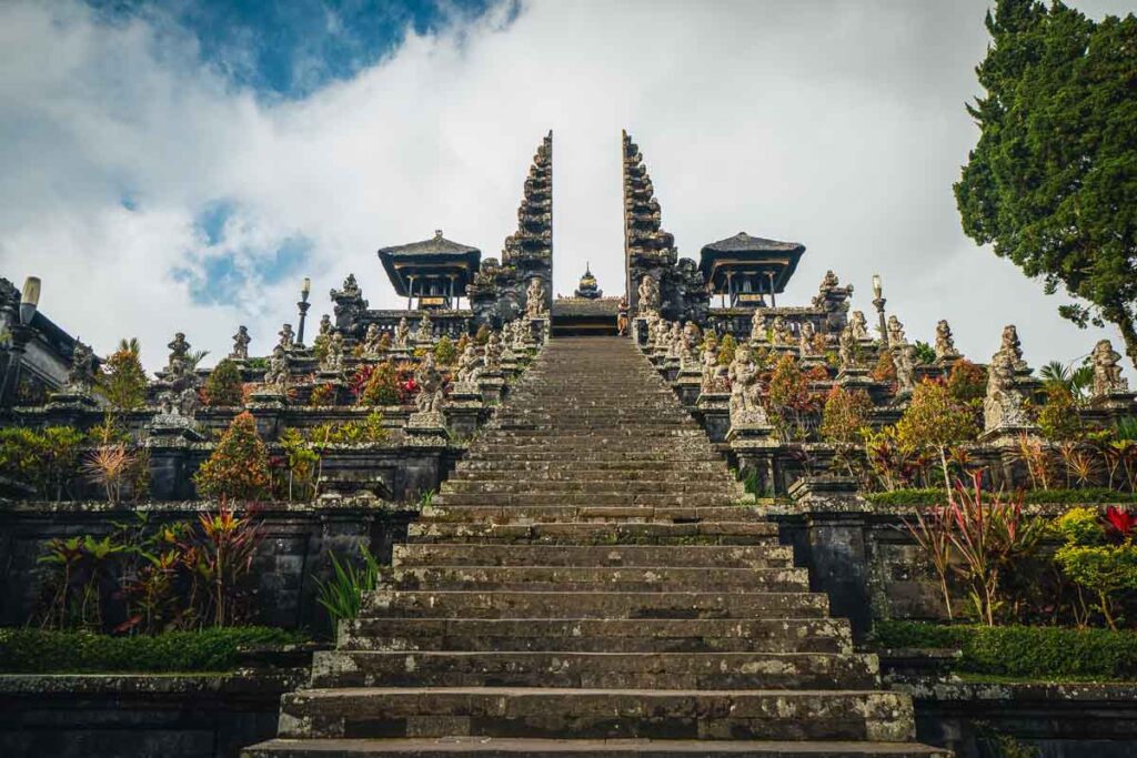 Besakih, mother temple the oldest temple in east bali