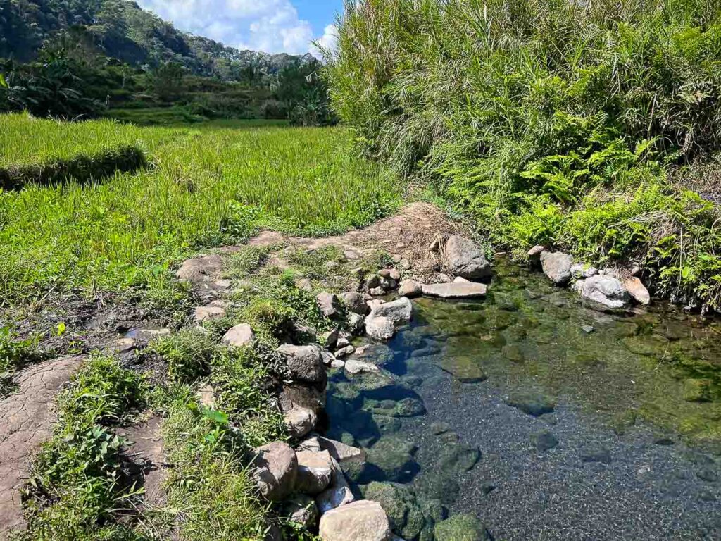 hot springs near moni, in kelimutu national park