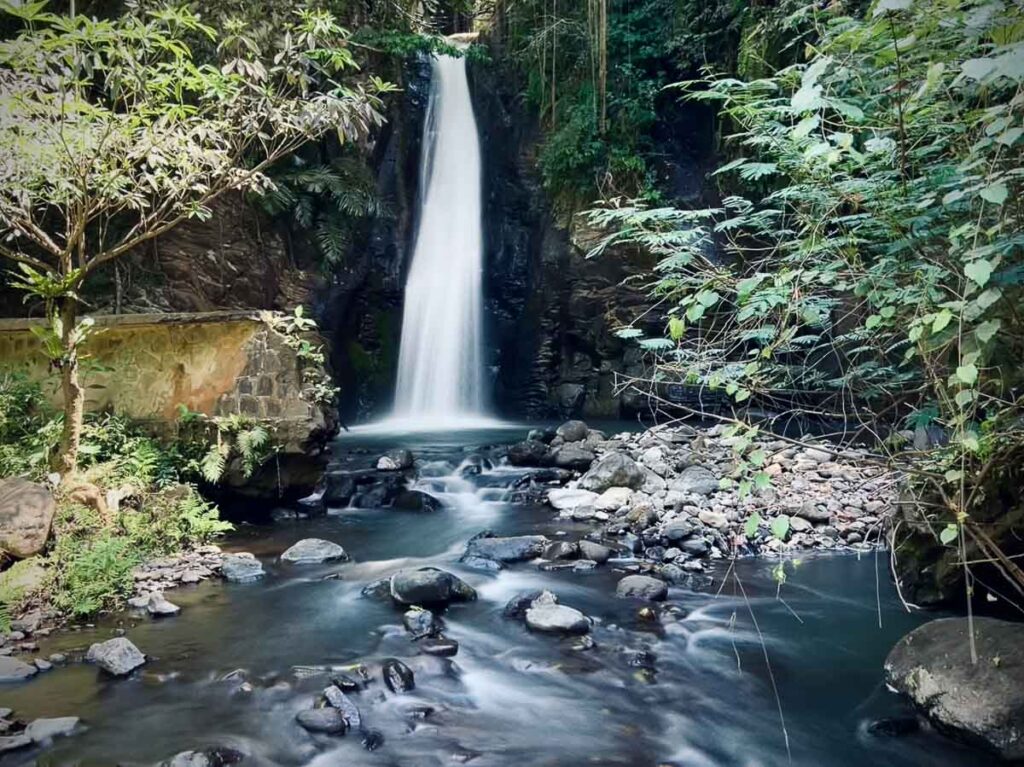 chasing waterfalls in flores east nusa tenggara