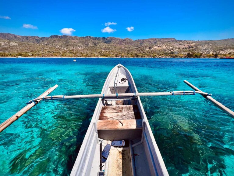 snorkeling off of atauro island, a hot tourist spot in timor leste