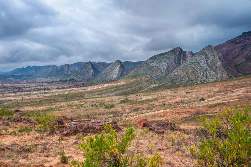 Strange mountains in Toro Toro National Park in Bolivia