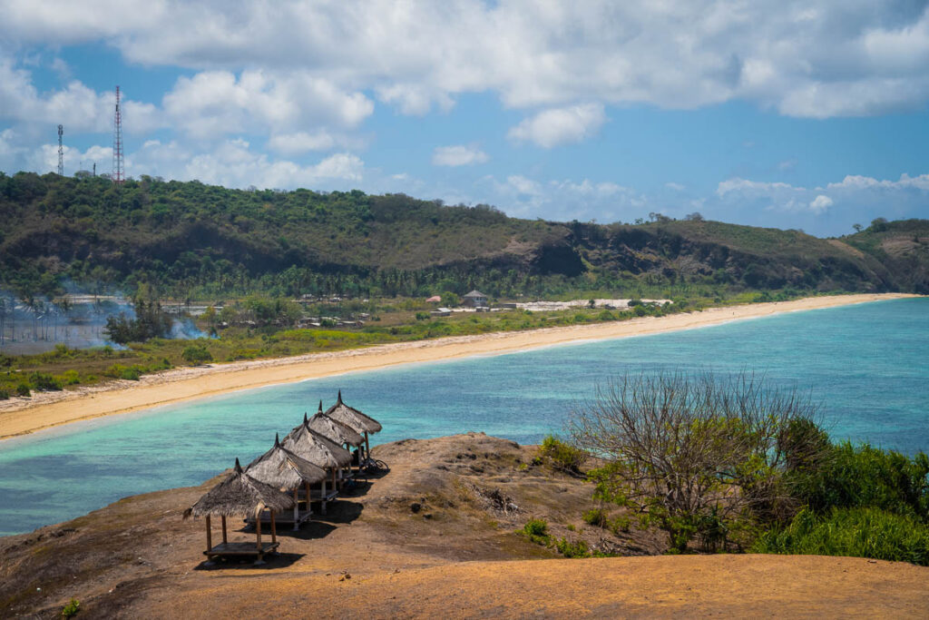 abandoned torok bare beach around kuta lombok