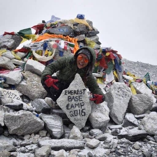 Nomadicated on everest base camp