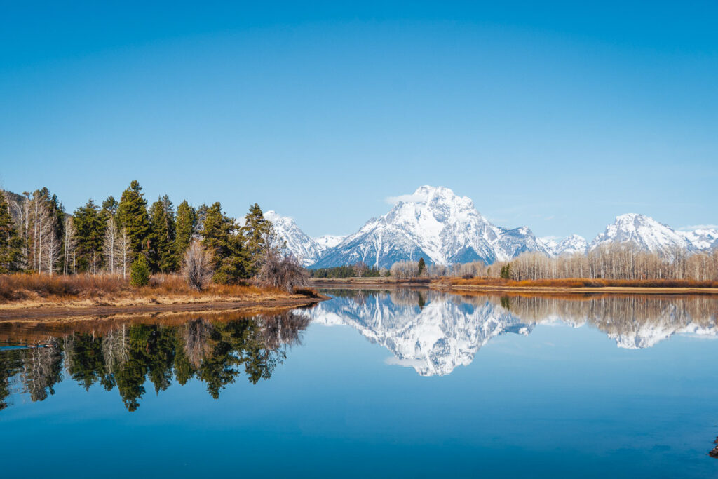 Oxbow Bend in Grand Teton National Park