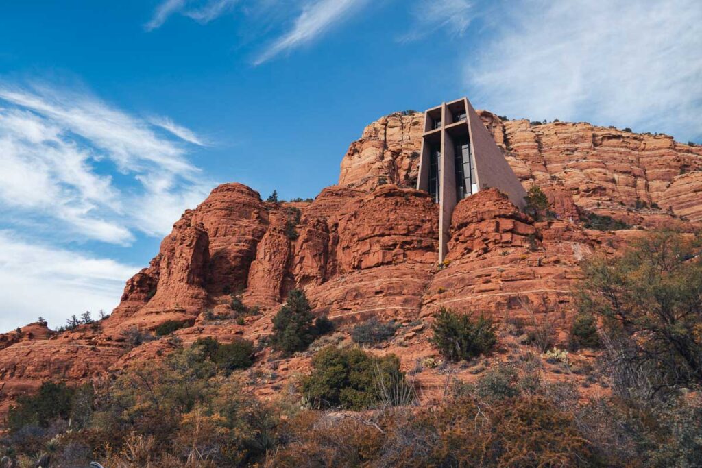 Chapel of the Holy Cross in Sedona Arizona